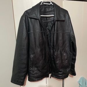 Leather jacket